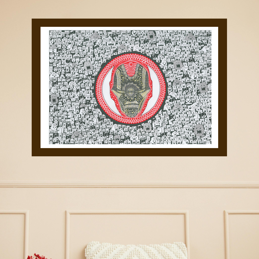 Hand Drawn Iron Man Comic Art Limited Edition Prints, A4 size