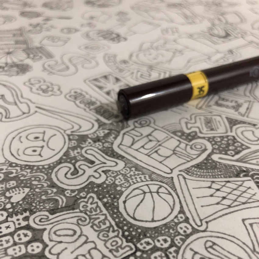 Original Hand Drawn Custom Made Gift For Boss - Highly detailed, A4 Size