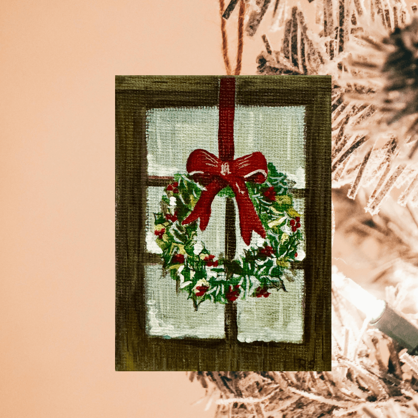 "Home Deco CT6" - Handcrafted Mini Canvas