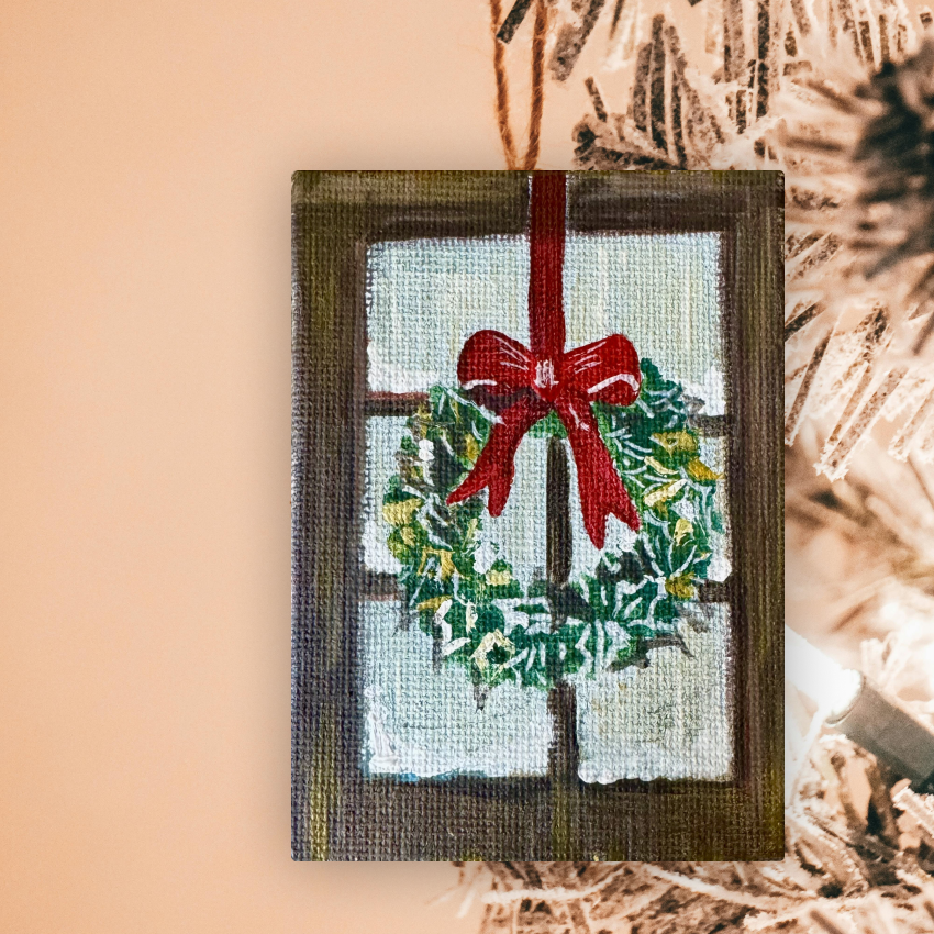 "Home Deco CT5" - Handcrafted Mini Canvas