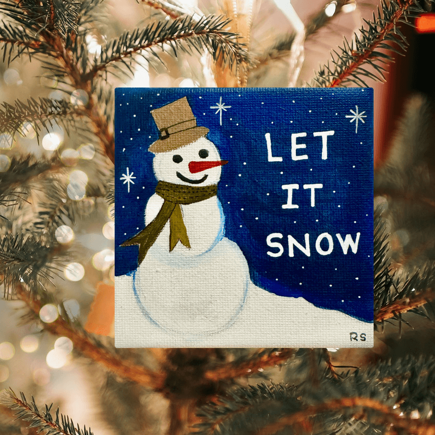 "Home Deco LCT1" - Handcrafted Mini Canvas