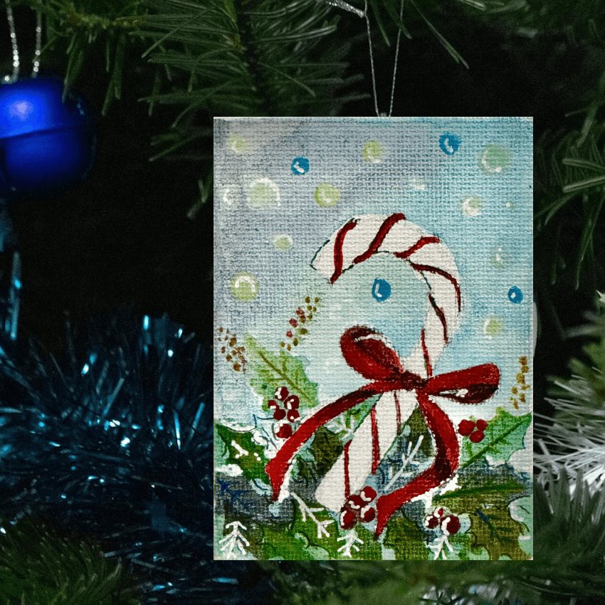 "Home Deco CT9" - Handcrafted Mini Canvas