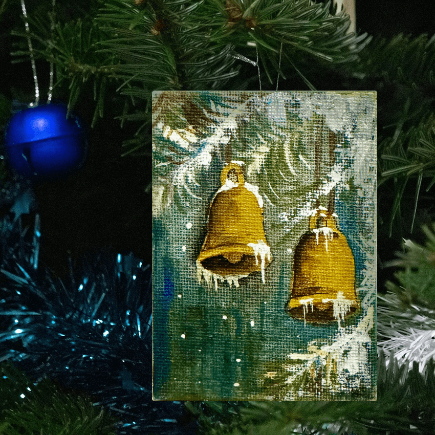 "Home Deco CT10" - Handcrafted Mini Canvas