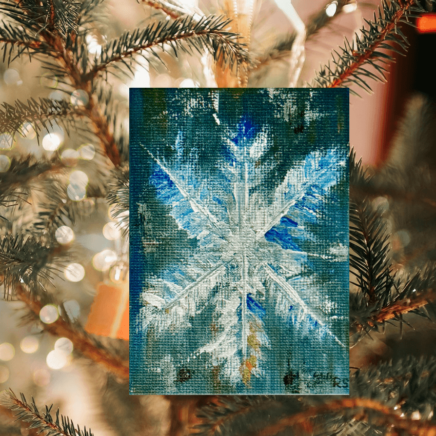 "Home Deco CT13" - Handcrafted Mini Canvas