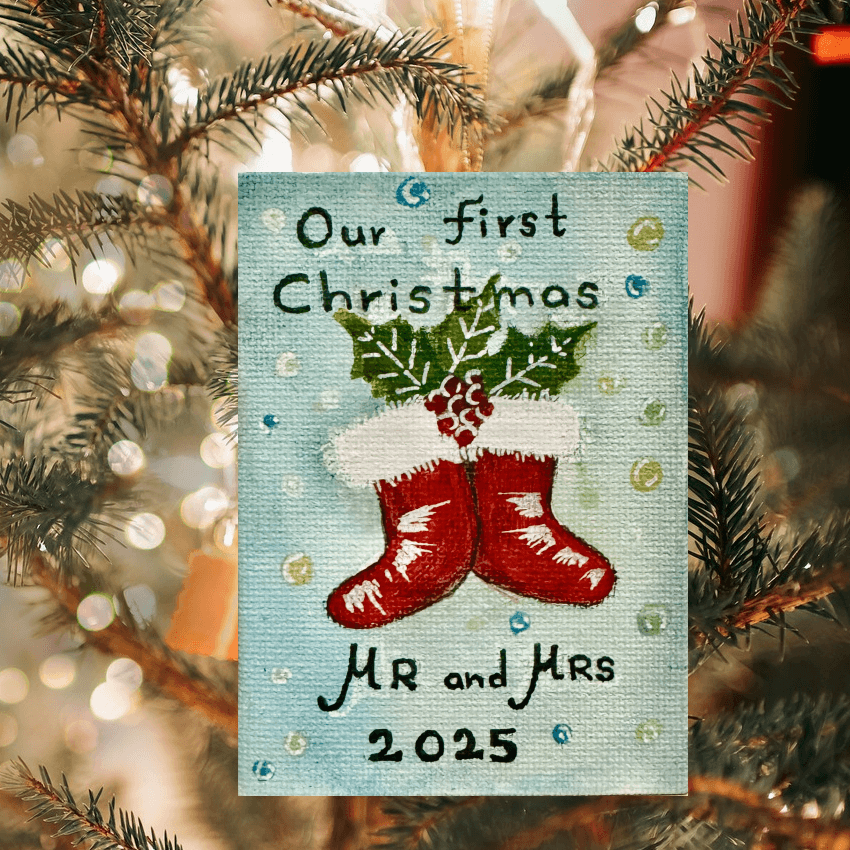 "Home Deco CT14" - Handcrafted Mini Canvas