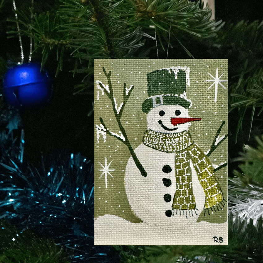 "Home Deco CT17" - Handcrafted Mini Canvas