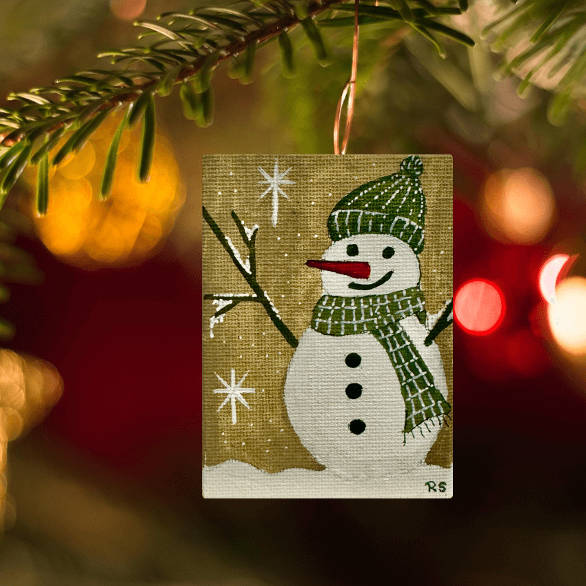 "Home Deco CT18" - Handcrafted Mini Canvas