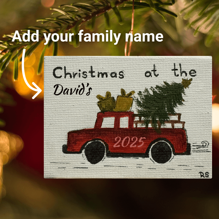 "Home Deco CT15" - Handcrafted Mini Canvas