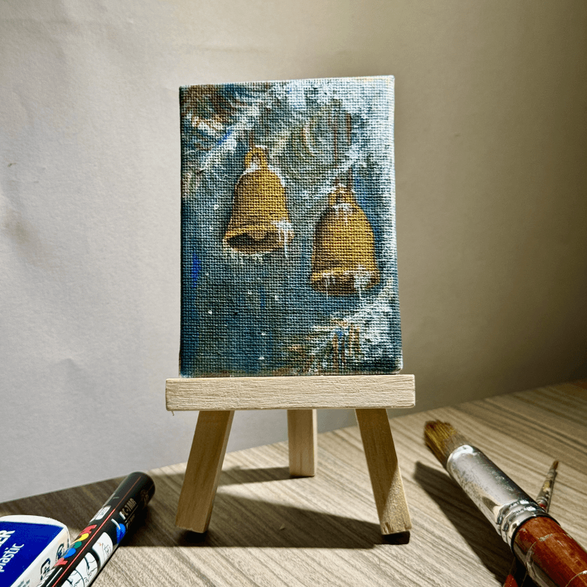 "Home Deco CT10" - Handcrafted Mini Canvas