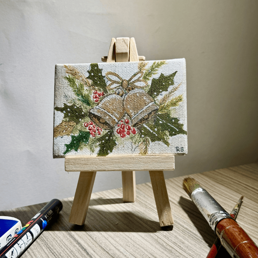 "Home Deco CT8" - Handcrafted Mini Canvas