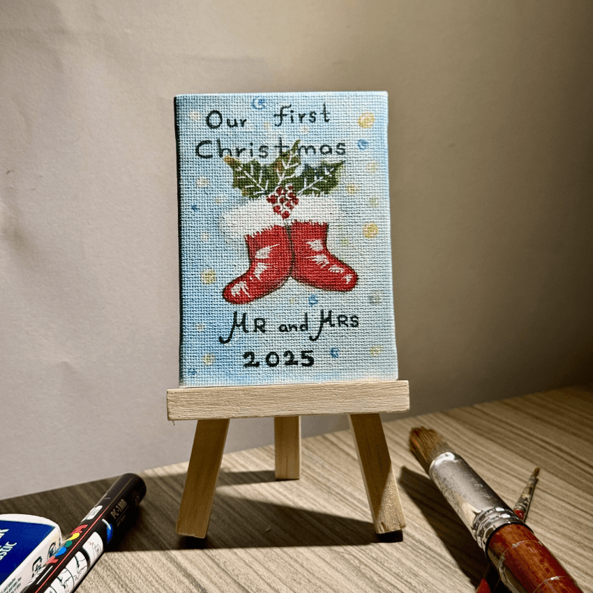 "Home Deco CT14" - Handcrafted Mini Canvas