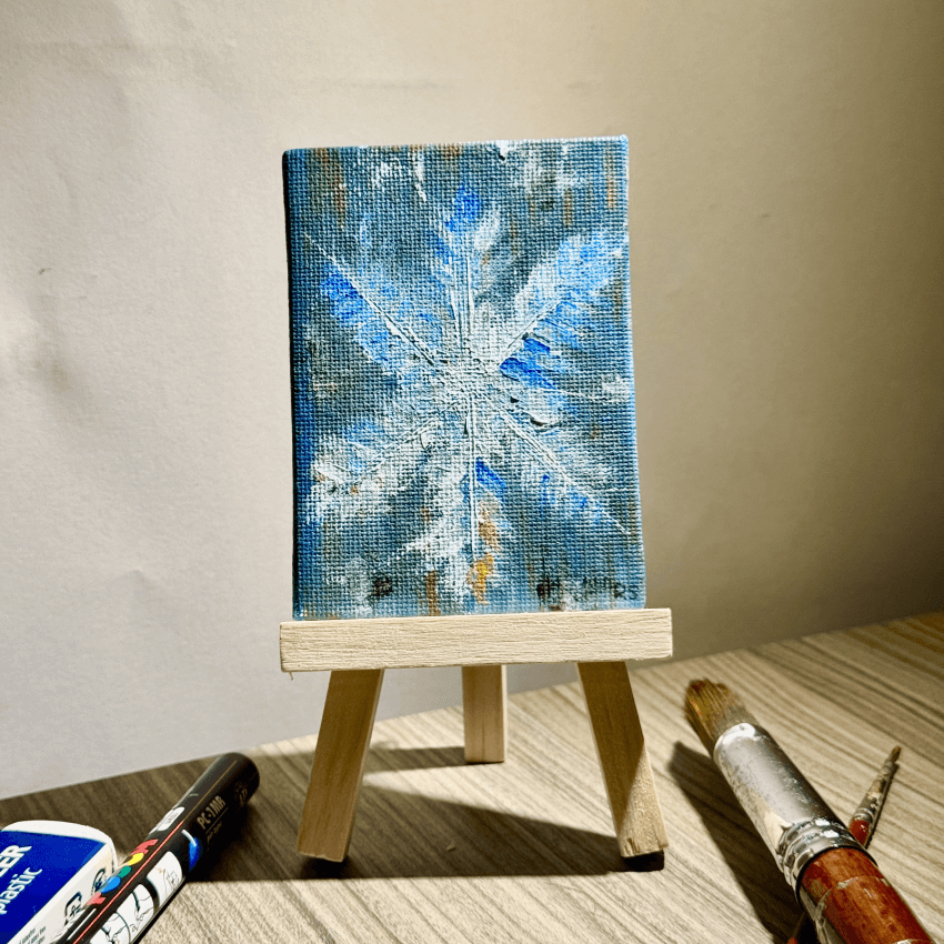 "Home Deco CT13" - Handcrafted Mini Canvas