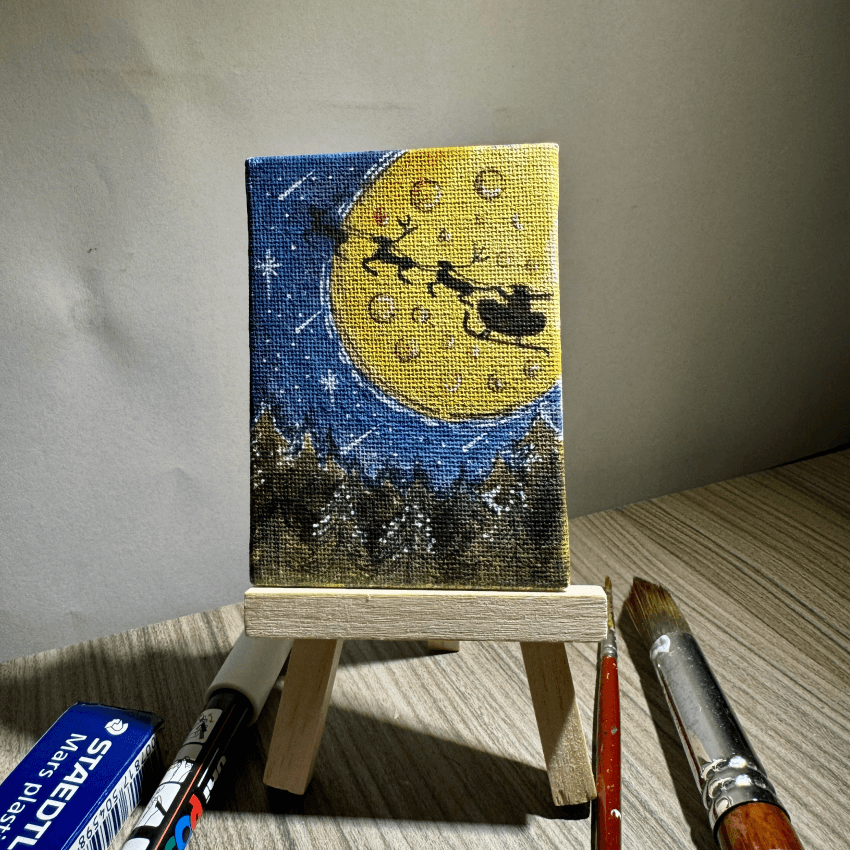 "Home Deco CT20" - Handcrafted Mini Canvas