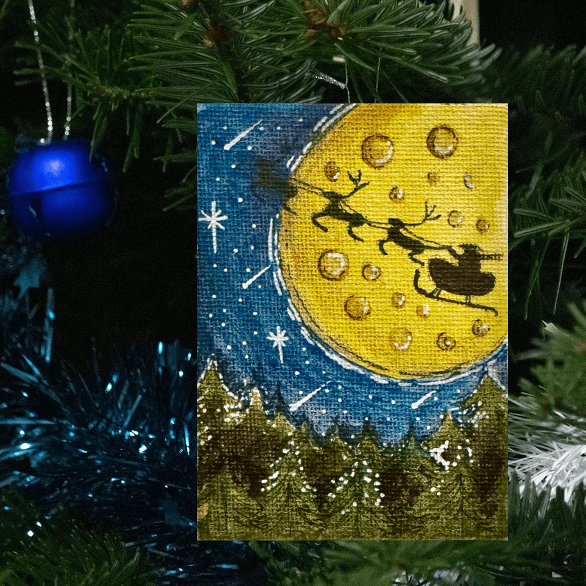 "Home Deco CT20" - Handcrafted Mini Canvas