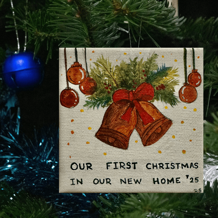 "Home Deco LCT4" - Handcrafted Mini Canvas