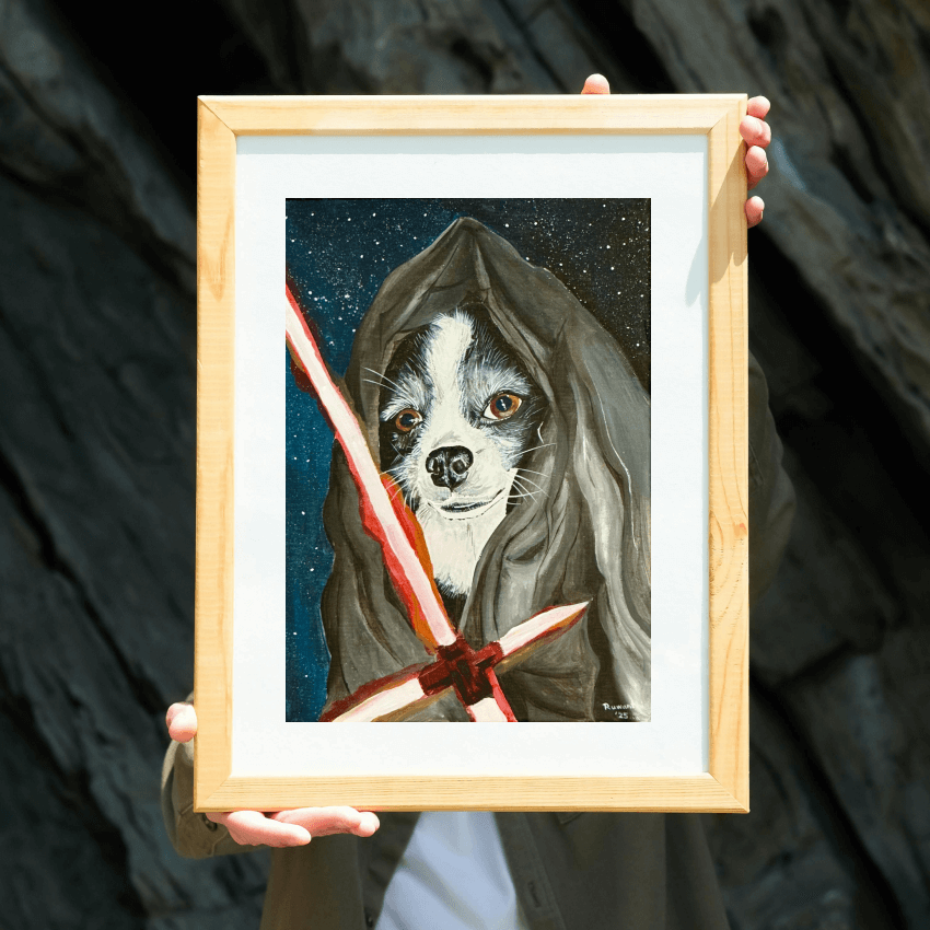 "Border Collie in Action" Limited Edition Prints