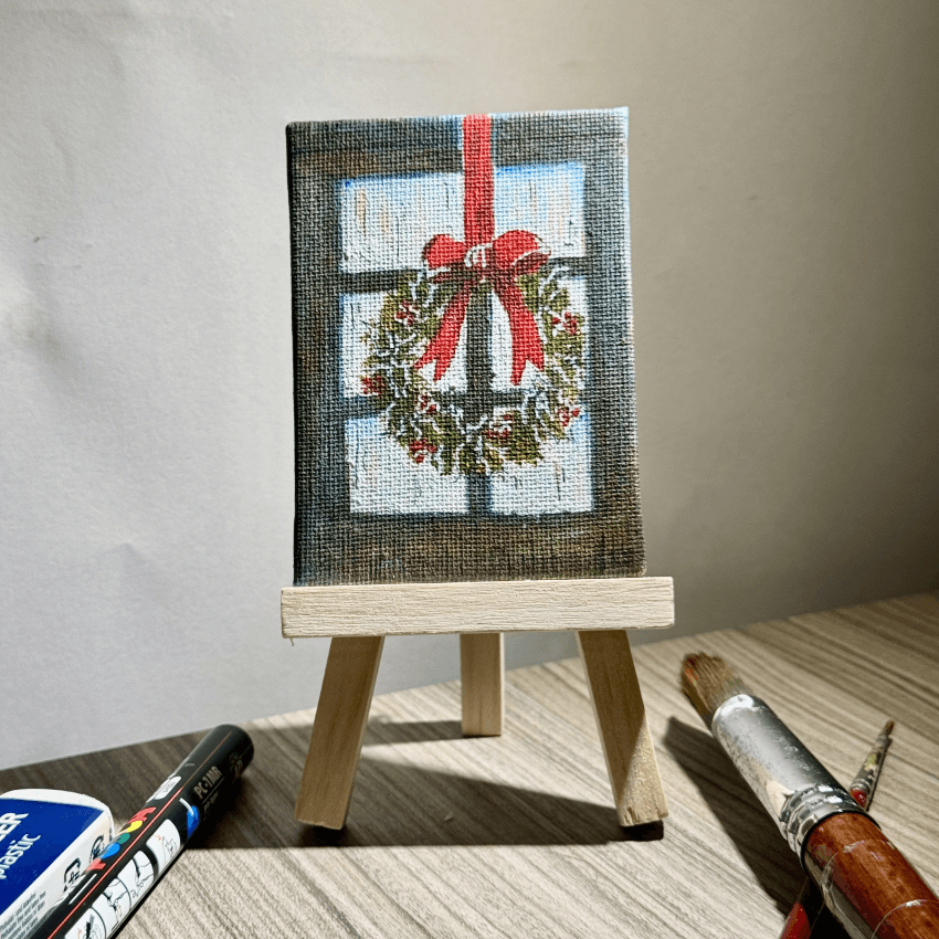 "Home Deco CT5" - Handcrafted Mini Canvas